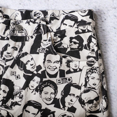 All Over Portrait Custom Printed Pants Manufacturer