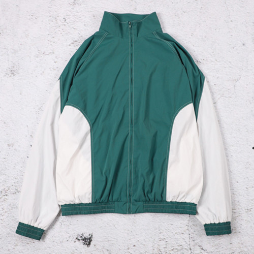 Custom Colorblock Track Jacket OEM Sportswear Manufacturer