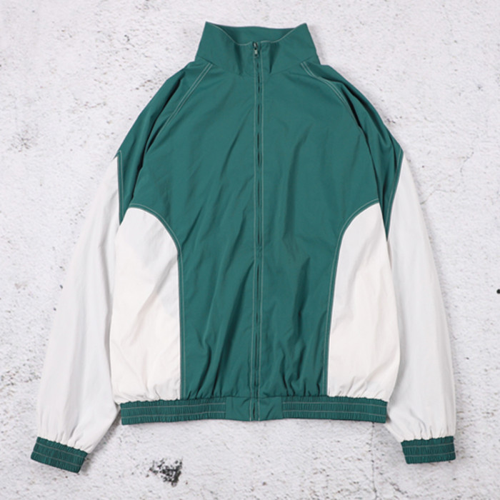 Custom Colorblock Track Jacket OEM Sportswear Manufacturer