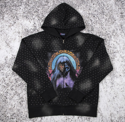 Custom Zip Up Hoodie With Graphic Print Manufacturer OEM