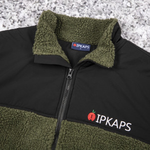 Custom Sherpa Jacket | Contrast Fleece Zip OEM Manufacturer