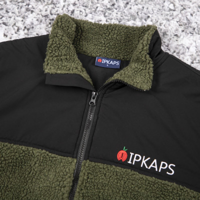 Custom Sherpa Jacket | Contrast Fleece Zip OEM Manufacturer