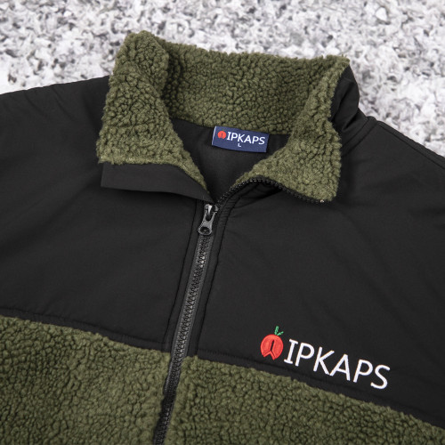 Custom Sherpa Jacket | Contrast Fleece Zip OEM Manufacturer