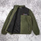 Custom Sherpa Jacket | Contrast Fleece Zip OEM Manufacturer