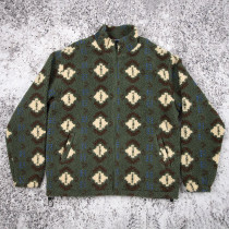 Custom Sherpa Jacket Manufacturer Pattern Fleece Outerwear