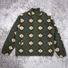 Custom Sherpa Jacket Pattern Fleece Outerwear