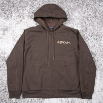 Custom Work Jackets Hooded Quilted Zip Insulated For Brands