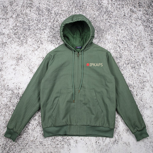 Custom Hooded Jackets Quilted Work Jacket Manufacturer