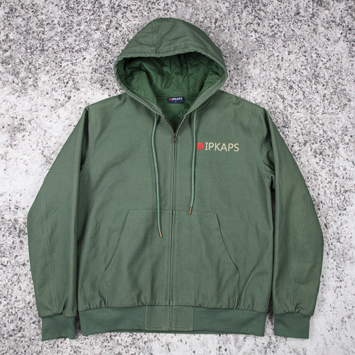 Custom Hooded Jackets Quilted Work Jacket Manufacturer