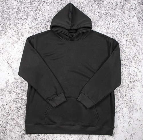 Black pullover custom hoodies manufacturer OEM service
