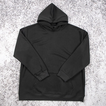 Black pullover custom hoodies manufacturer OEM service