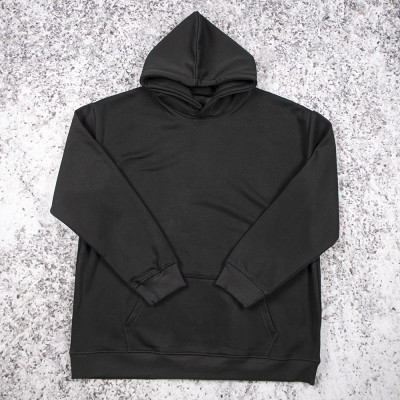 Black pullover custom hoodies manufacturer OEM service