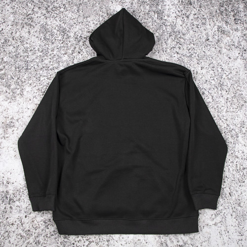 Black pullover custom hoodies manufacturer OEM service
