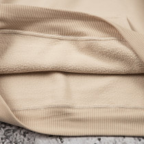 Custom Hoodies Bulk Plain Beige Pullover Hoodie