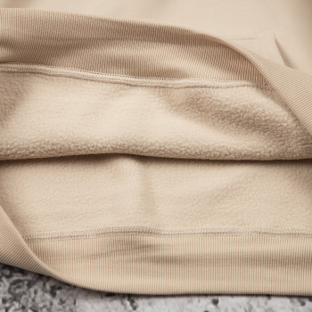 Custom Hoodies Bulk Plain Beige Pullover Hoodie