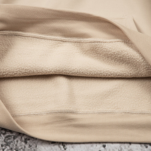 Custom Hoodies Bulk Plain Beige Pullover Hoodie