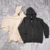 Premium custom zip up hoodie manufacturer, sherpa fleece