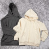 Premium custom zip up hoodie manufacturer, sherpa fleece