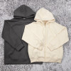 Premium custom zip up hoodie manufacturer, sherpa fleece