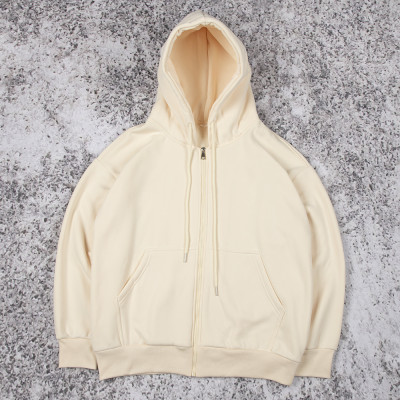 Custom zip up hoodie manufacturer fleece lined style for brands