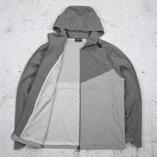 Custom Windbreaker Jackets Hooded Shell OEM Manufacturer