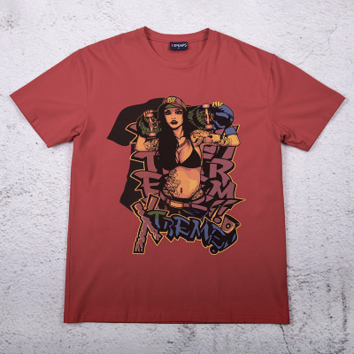 Custom Graphic T Shirts Streetwear Printing Manufacturer for Brands