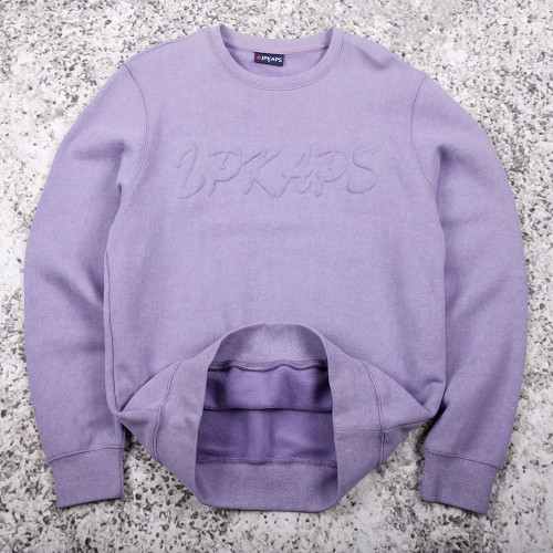 Custom Embossed Logo Crewneck Sweatshirt Manufacturer