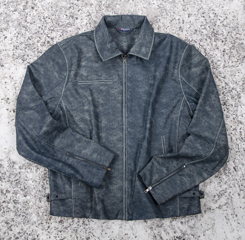 Custom Vintage Leather Work Jacket Manufacturer OEM