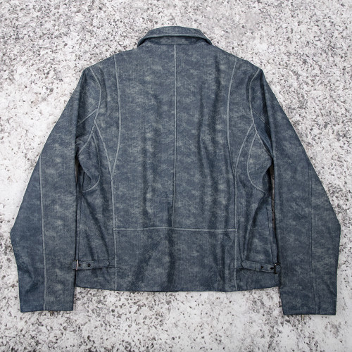 Custom Vintage Leather Work Jacket Manufacturer OEM