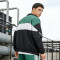 OEM custom track jackets color block windbreaker