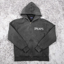 Custom Vintage Zip Up Hoodie Manufacturer Private Label