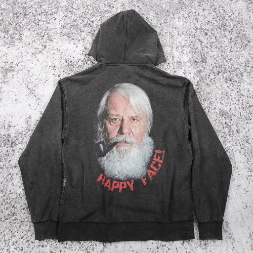 Custom Vintage Zip Up Hoodie Manufacturer Private Label