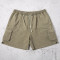 Custom Cargo Shorts Manufacturer Vintage Washed Utility Shorts