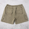 Custom Cargo Shorts Manufacturer Vintage Washed Utility Shorts