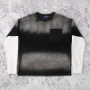 Custom Oversized T-shirt With Faux Layered Sleeves