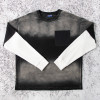 Custom Oversized T-shirt With Faux Layered Sleeves