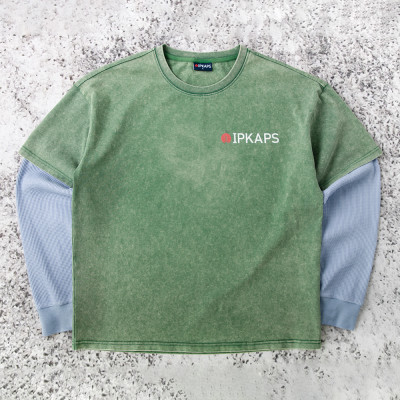 Custom Oversized T-shirts With Layered Sleeve Design