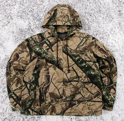Custom Camo Jacket Hooded Anorak for Private Label
