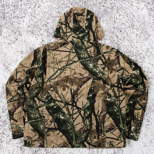 Custom Camo Jacket Hooded Anorak for Private Label