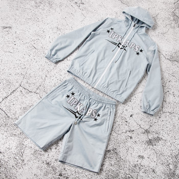 Custom Nylon Tracksuit Set Manufacturer for Private Label