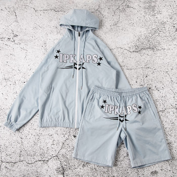 Custom Nylon Tracksuit Set Manufacturer for Private Label