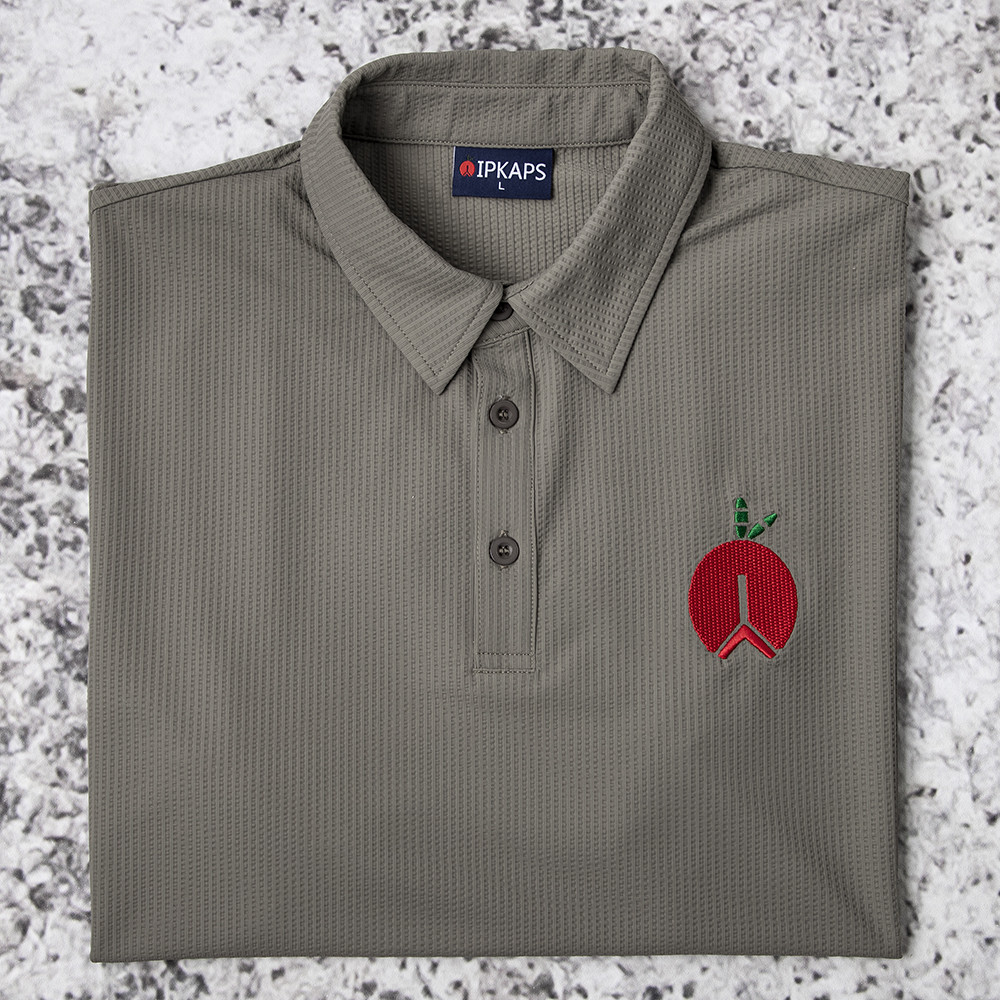 Green retro jacket model display