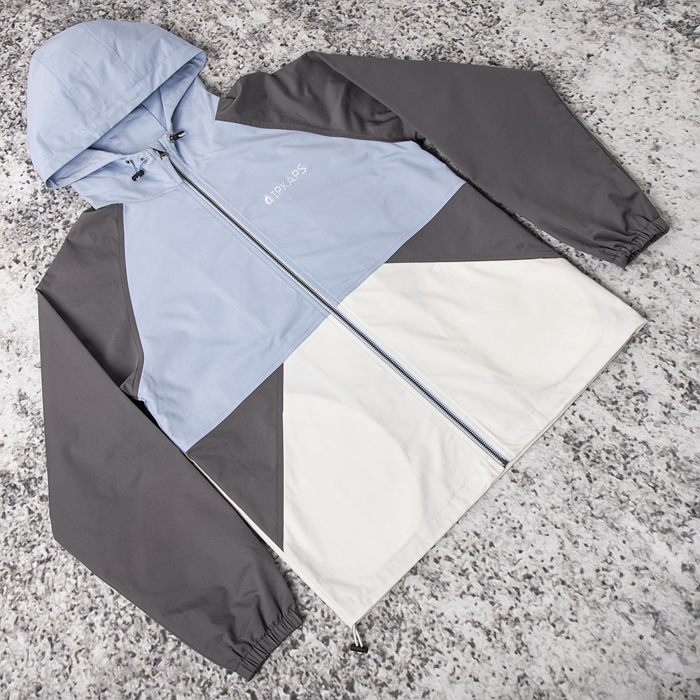 Green retro jacket model display