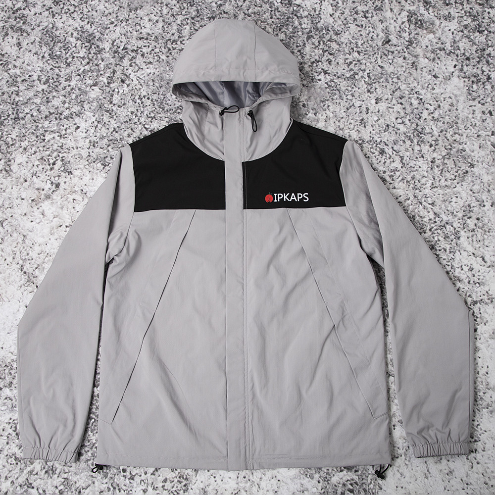 Green retro jacket model display