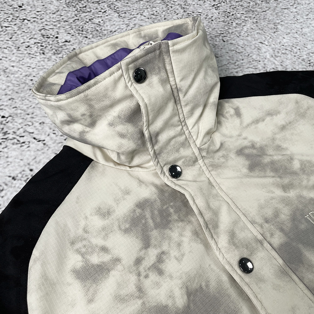 Green retro jacket model display