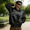 Custom Leather Bomber Jacket Manufacturer for Brands