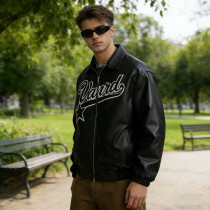 Custom Leather Bomber Jacket Manufacturer for Brands