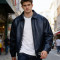 Custom Leather Bomber Jacket Manufacturer for Brands