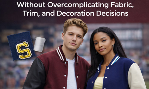 How Brands Can Develop Custom Varsity Jackets Without Overcomplicating Fabric, Trim, and Decoration Decisions