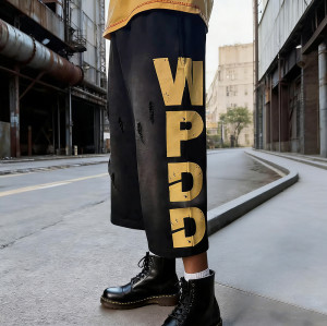Custom Shorts for Distressed Graphic Streetwear
